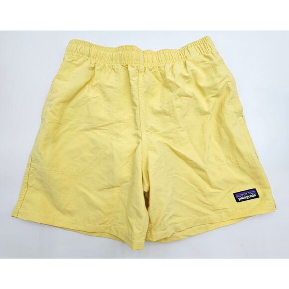 Patagonia Other - Patagonia Boys' Large (12) - 5" Baggies Lined Shorts - Milled Yellow